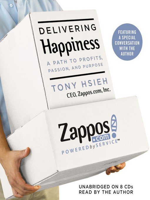 Click here to view title details for Delivering Happiness by Tony Hsieh