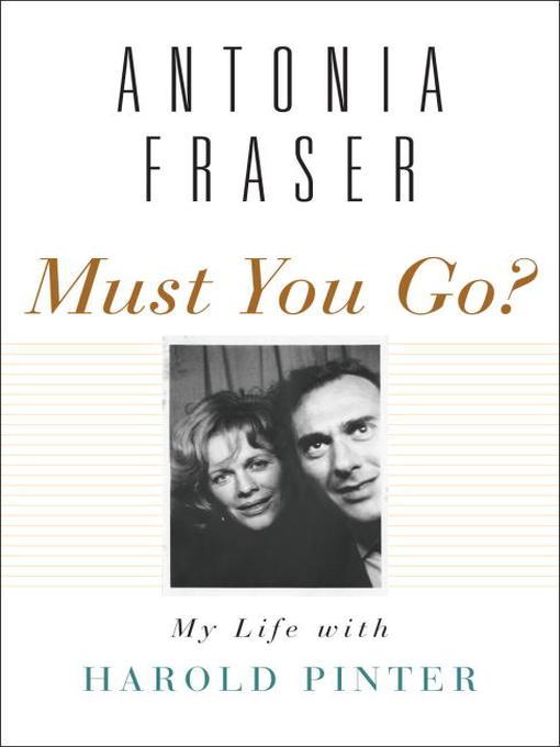 Click here to view title details for Must You Go? by Antonia Fraser