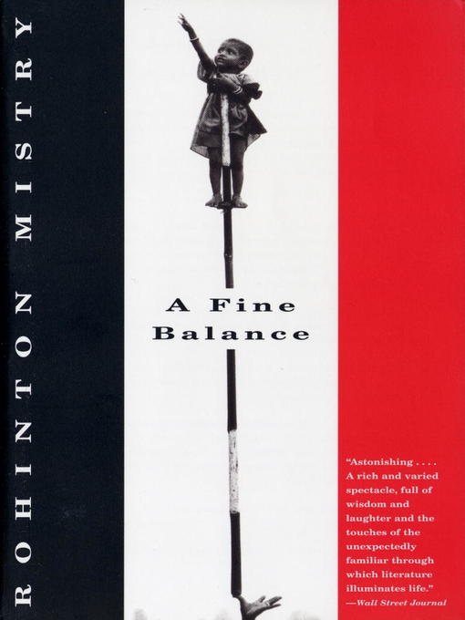 Click here to view title details for A Fine Balance by Rohinton Mistry