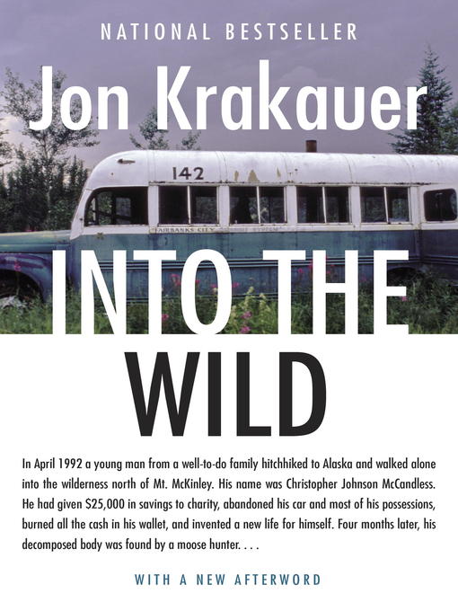 Click here to view title details for Into the Wild by Jon Krakauer