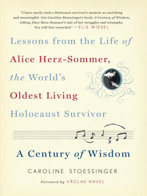 Click here to view title details for A Century of Wisdom by Caroline Stoessinger