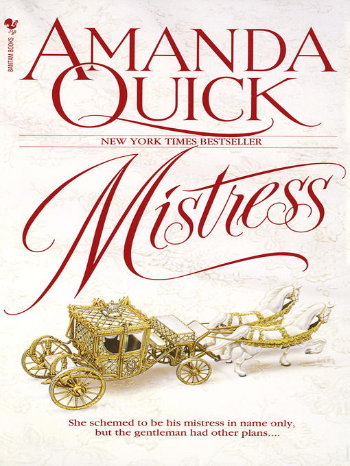 Click here to view title details for Mistress by Amanda Quick