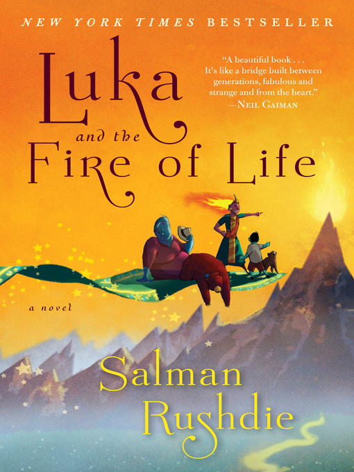 Click here to view title details for Luka and the Fire of Life by Salman Rushdie