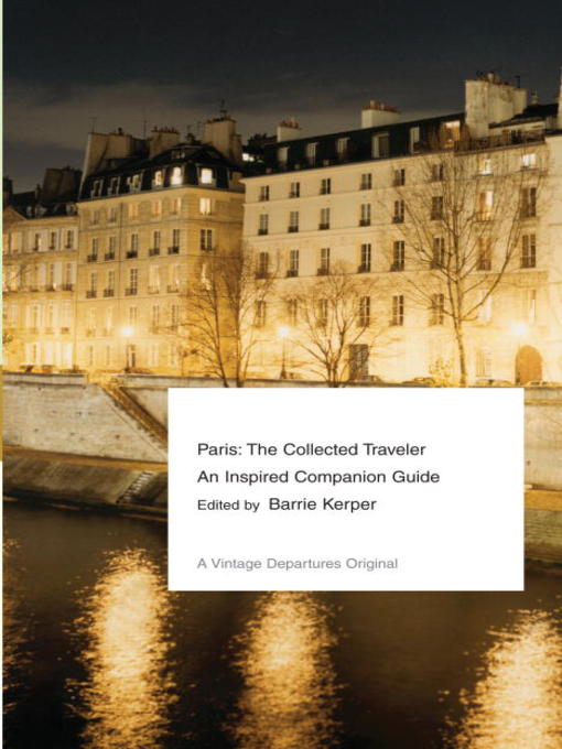 Click here to view title details for Paris by Barrie Kerper