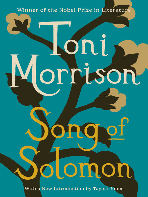 Click here to view title details for Song of Solomon by Toni Morrison