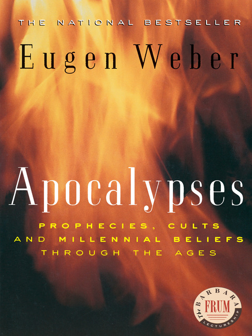 Click here to view title details for Apocalypses by Eugen Weber