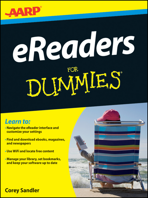 Click here to view title details for AARP eReaders For Dummies by Corey Sandler