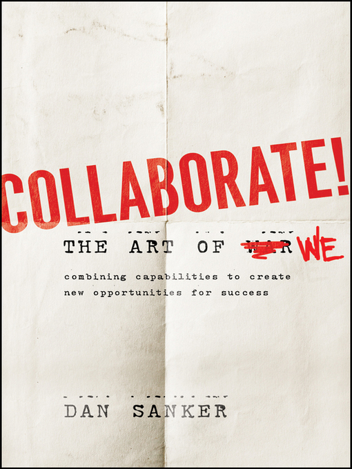 Click here to view title details for Collaborate by Dan Sanker