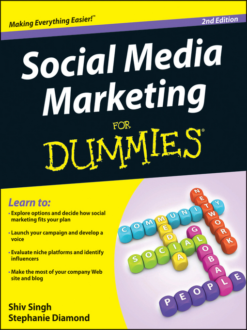 Click here to view title details for Social Media Marketing For Dummies by Shiv Singh