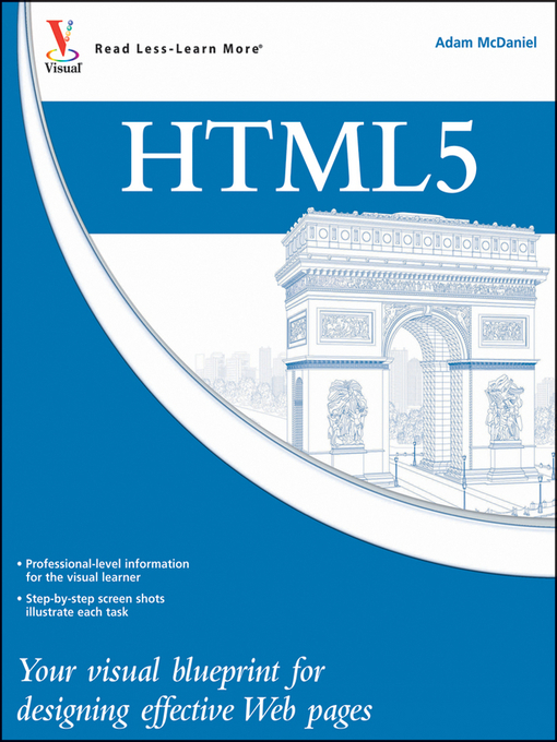 Click here to view title details for HTML5 by Adam McDaniel