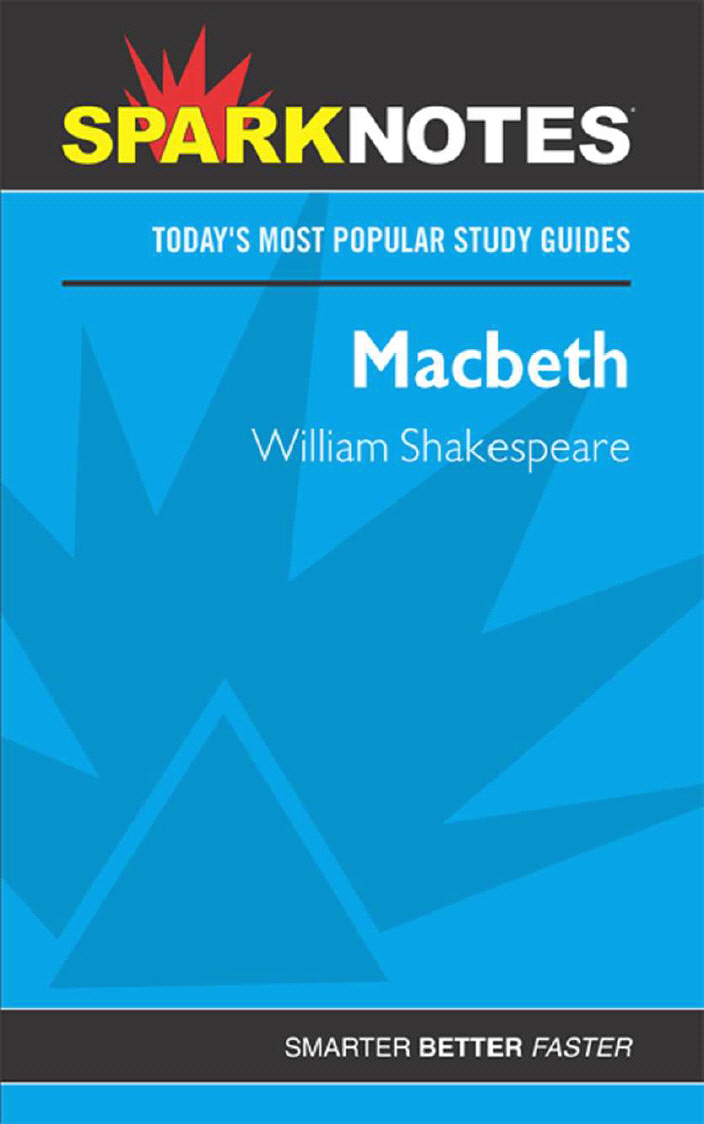 Click here to view title details for Macbeth (SparkNotes) by SparkNotes