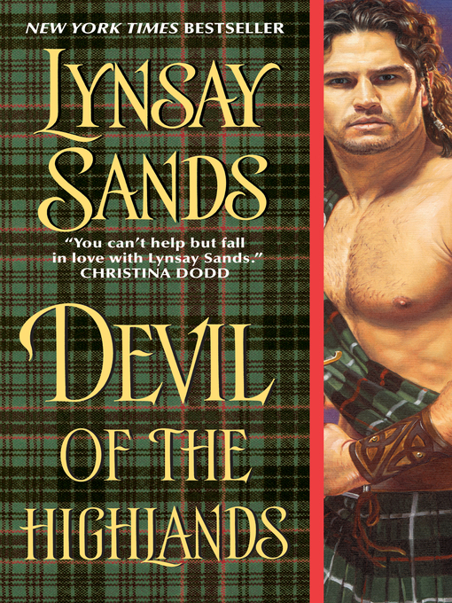 Click here to view title details for Devil of the Highlands by Lynsay Sands