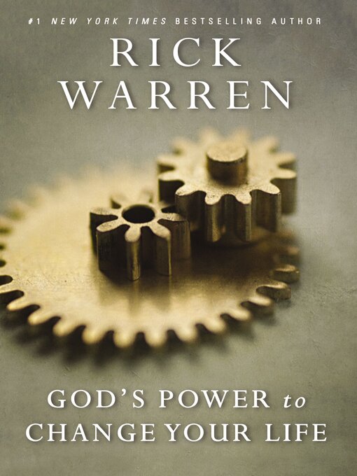 Click here to view title details for God's Power to Change Your Life by Rick Warren
