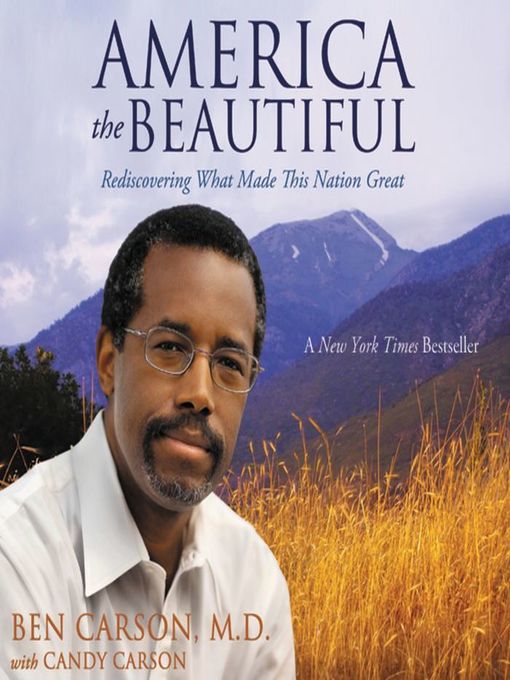 Click here to view title details for America the Beautiful by Ben Carson, M.D.