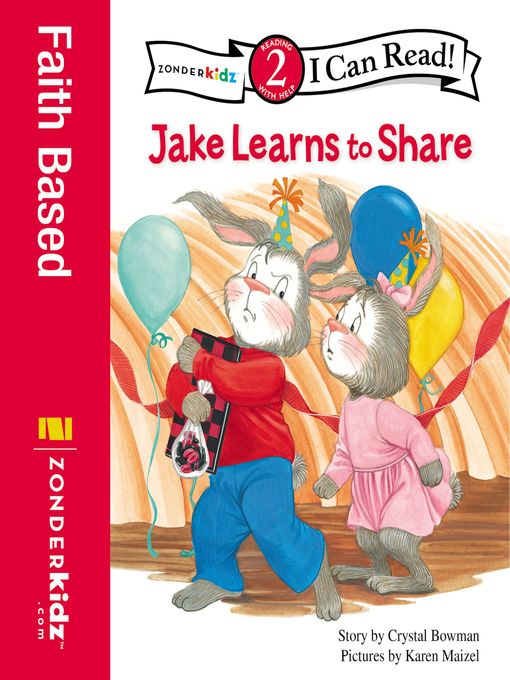 Click here to view title details for Jake Learns to Share by Crystal Bowman