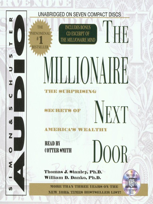 Click here to view title details for The Millionaire Next Door by Thomas J. Stanley