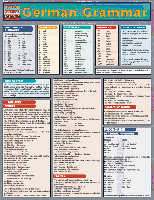 german grammar workbook