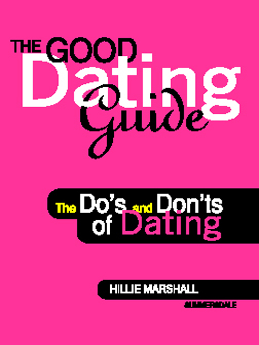 Click here to view title details for The Good Dating Guide by Hillie Marshall