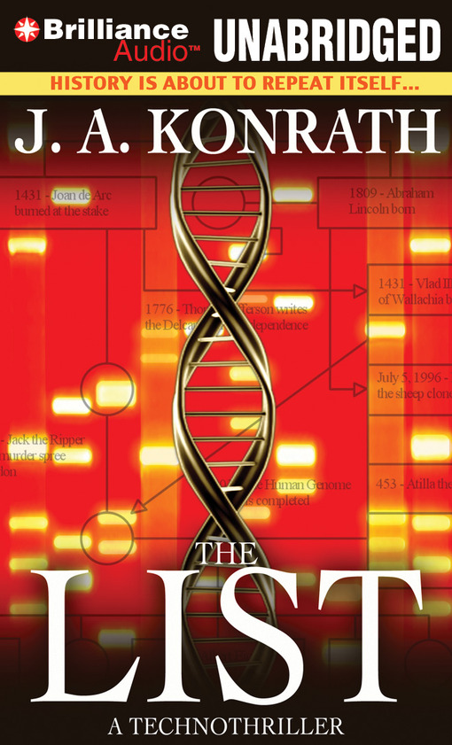 Click here to view title details for The List by J. A. Konrath