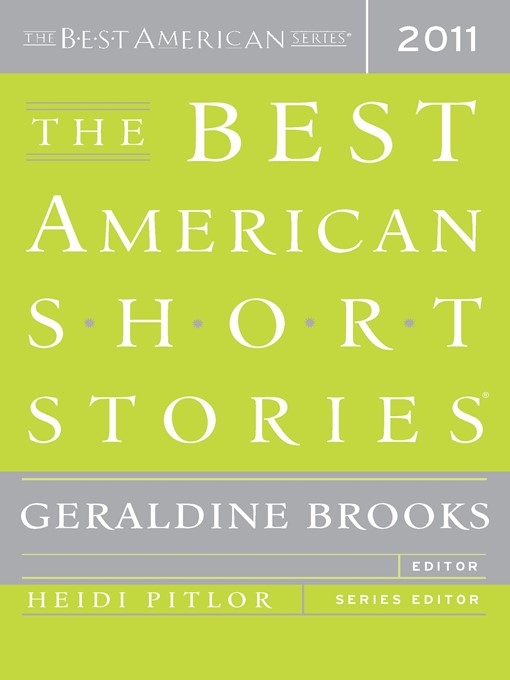 Click here to view title details for The Best American Short Stories 2011 by Geraldine Brooks