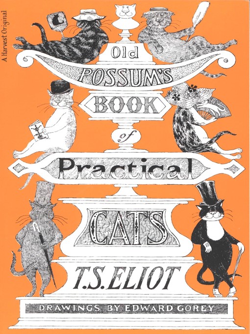 Click here to view title details for Old Possum's Book of Practical Cats by T. S. Eliot