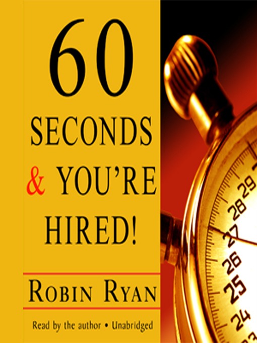 Click here to view title details for 60 Seconds and You're Hired! by Robin Ryan