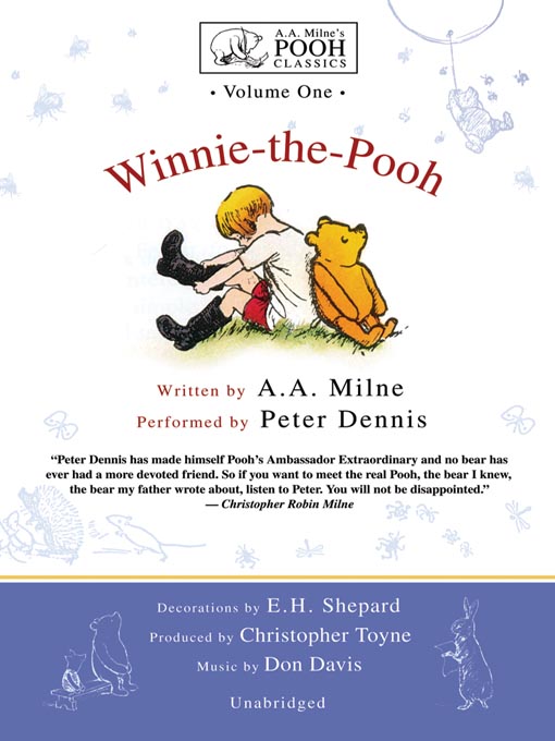 Click here to view title details for Winnie-the-Pooh by A. A. Milne