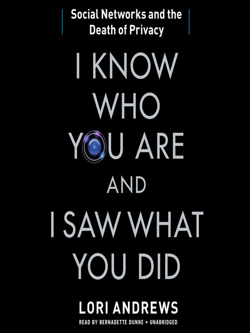 Click here to view title details for I Know Who You Are and I Saw What You Did by Lori Andrews