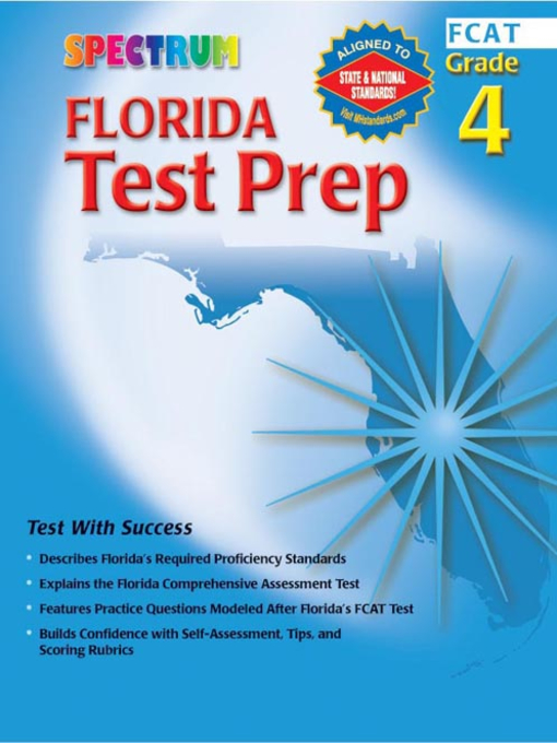 Click here to view title details for Florida Test Prep, Grade 4 by Spectrum