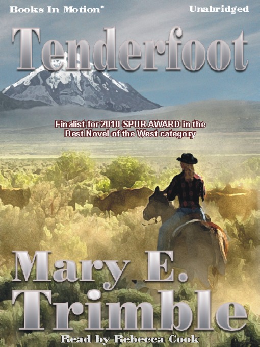Click here to view title details for Tenderfoot by Mary E. Trimble
