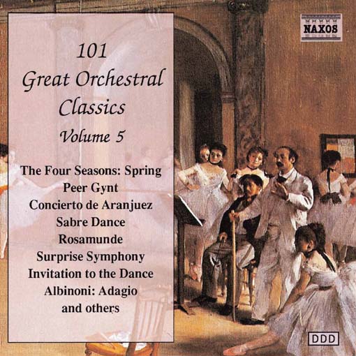 Click here to view title details for 101 GREAT ORCHESTRAL CLASSICS, Vol.  5 by Aram Il'yich Khachaturian