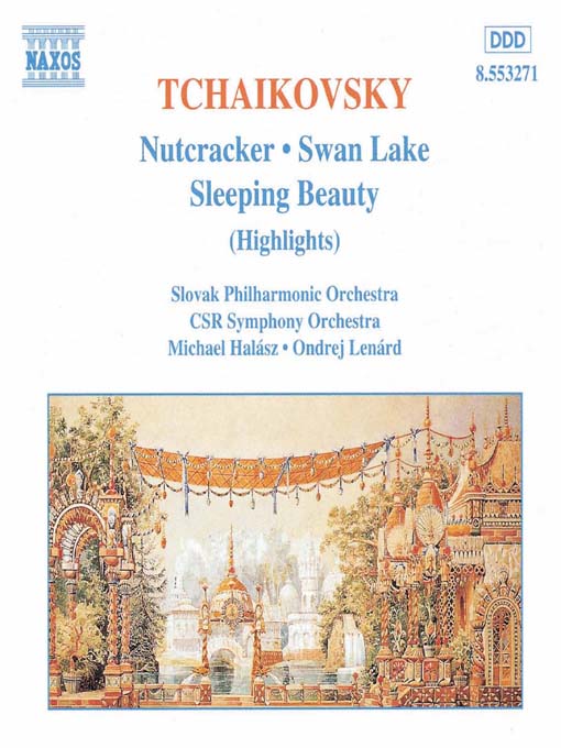 Click here to view title details for TCHAIKOVSKY: The Nutcracker / Swan Lake / Sleeping Beauty (Highlights) by Pyotr Il'yich Tchaikovsky