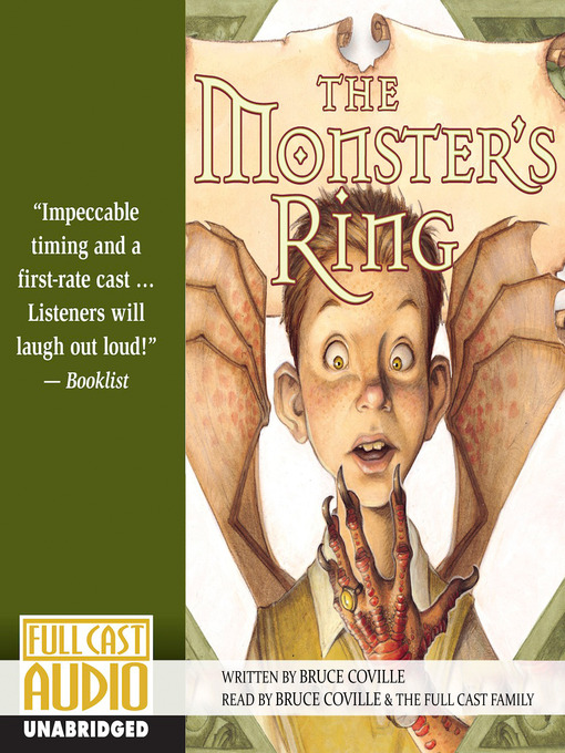 Click here to view title details for The Monster's Ring by Bruce Coville