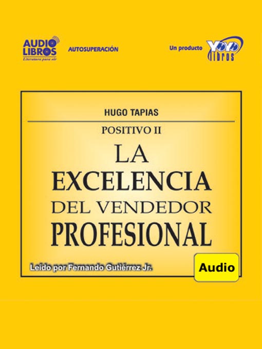 Click here to view title details for La Excelencia Del Vendedor Profesional by Hugo Tapias
