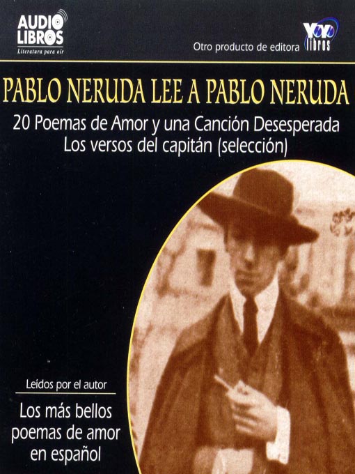 Click here to view title details for Pablo Neruda Lee A Pablo Neruda by Pablo Neruda