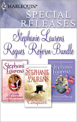 Click here to view title details for Stephanie Laurens Rogues' Reform Bundle by Stephanie Laurens