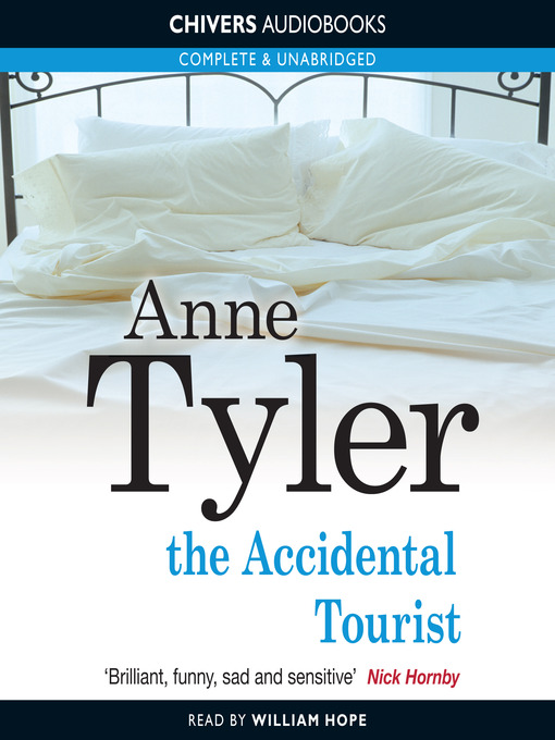 Click here to view title details for The Accidental Tourist by Anne Tyler
