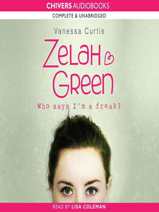 Click here to view title details for Zelah Green by Vanessa Curtis