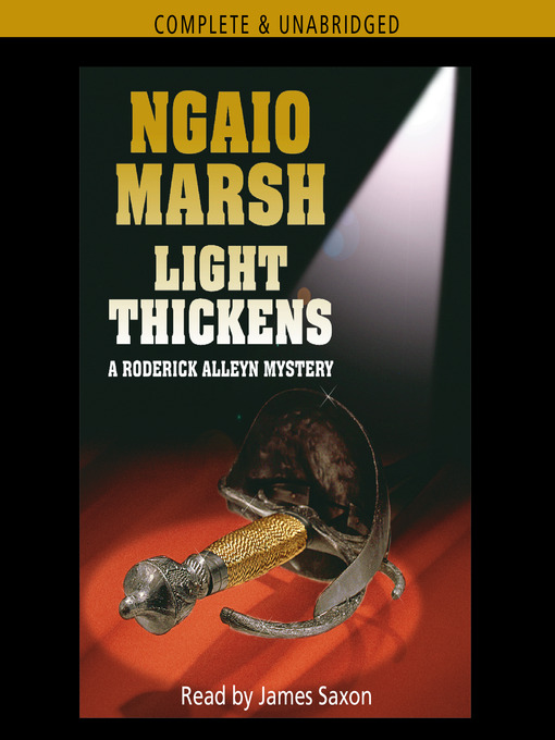 Click here to view title details for Light Thickens by Ngaio Marsh
