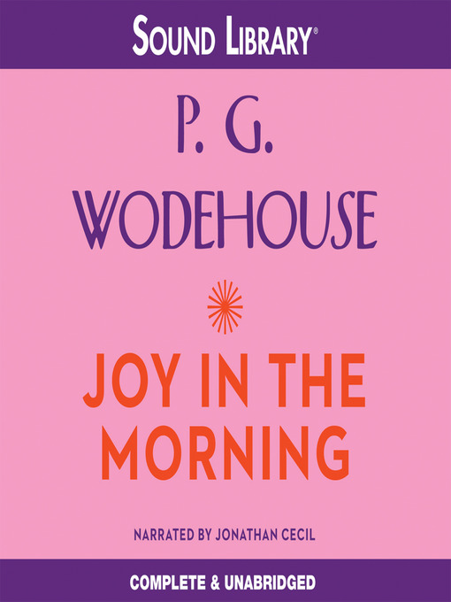 Click here to view title details for Joy in the Morning by P. G. Wodehouse