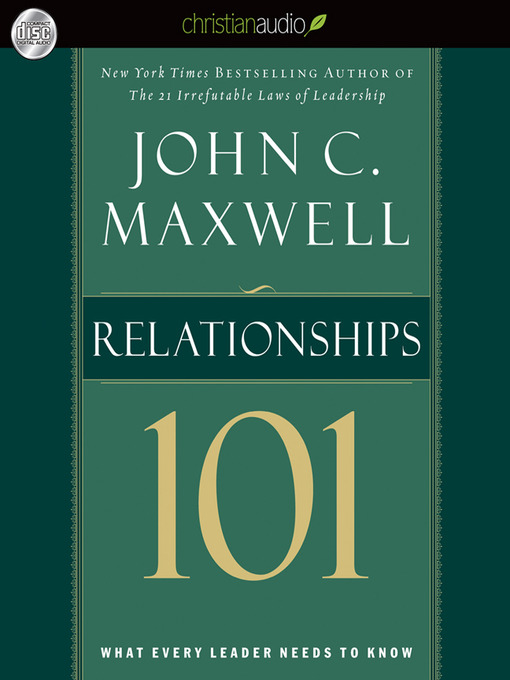 Click here to view title details for Relationships 101 by John C. Maxwell