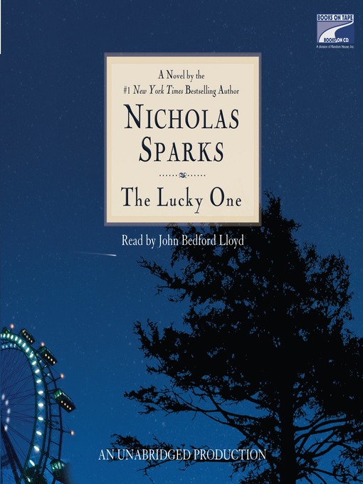 Click here to view title details for The Lucky One by Nicholas Sparks