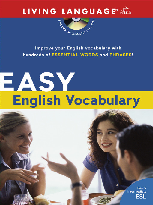 Click here to view title details for Easy English Vocabulary by Living Language