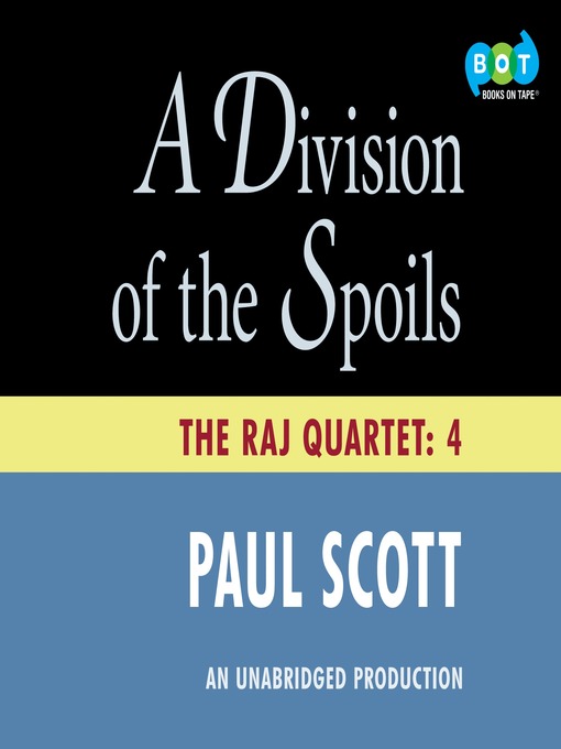 Click here to view title details for A Division of Spoils by Paul Scott