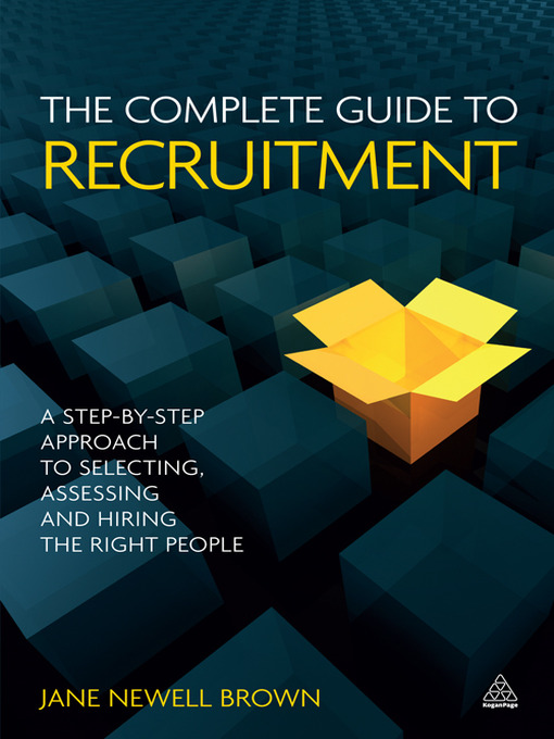 Click here to view title details for The Complete Guide to Recruitment by Jane Newell Brown