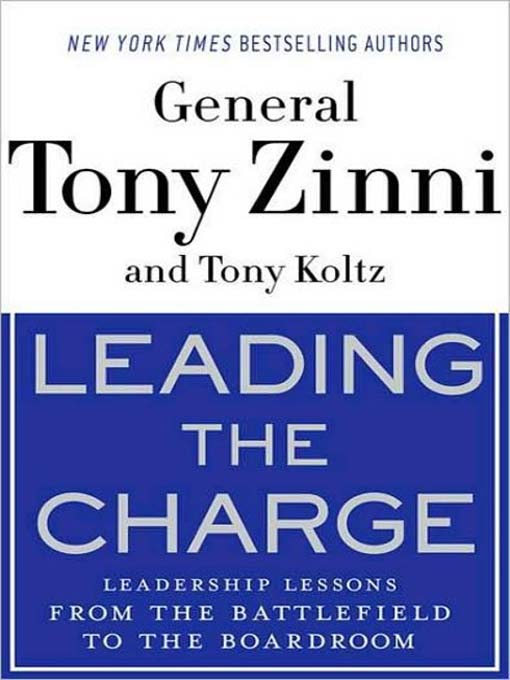 Click here to view title details for Leading the Charge by Tony Zinni
