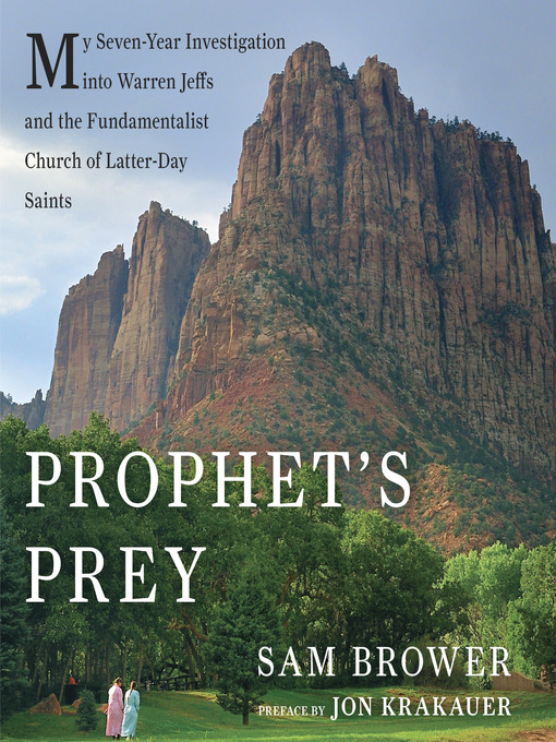 Click here to view title details for Prophet's Prey by Sam Brower