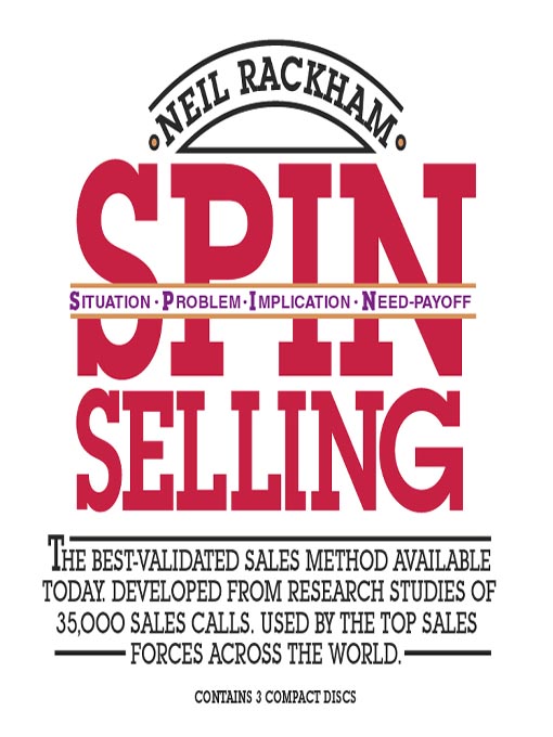 Click here to view title details for SPIN Selling by Neil Rackham