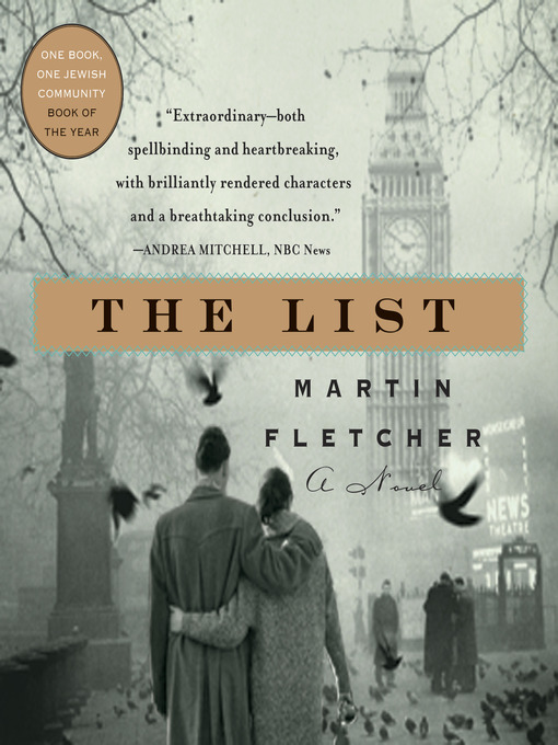 Click here to view title details for The List by Martin Fletcher