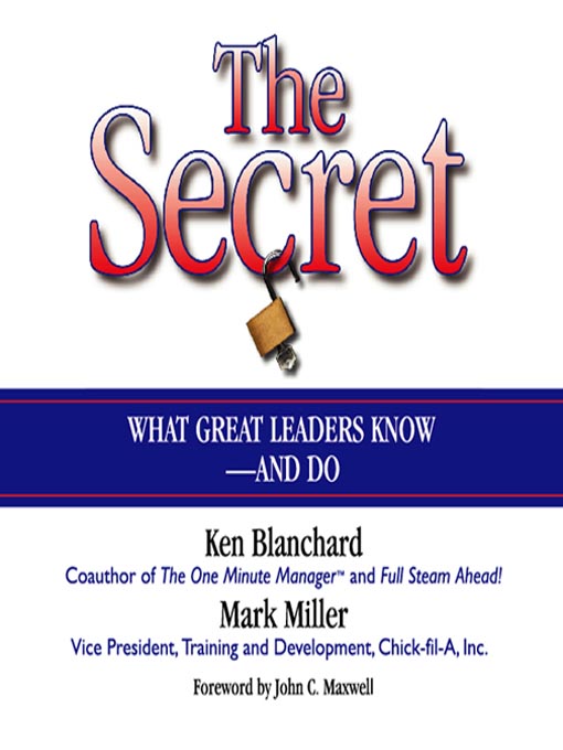 Click here to view title details for The Secret by Ken Blanchard